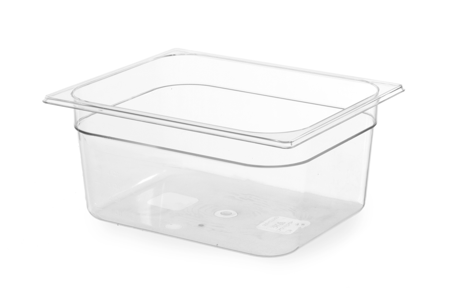 Hendi Gastronormbak 1/2 - 100mm diep | Polycarbonaat | 325x265mm