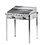 Hendi Hendi Green Fire gasbarbecue met 2 branders | Gietijzer rooster + bakplaat | 11.6kW  | 149508