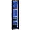 Saro Saro Flessenkoelkast met glazen deur 301 Liter | 44,8x68x(H)190cm
