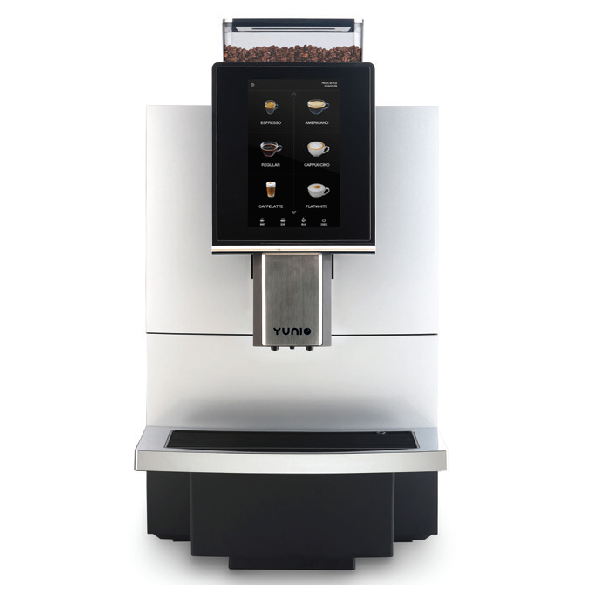 YUNIO X40 espresso bonen koffieautomaat | 100 kopjes/uur | Watertank en vast water in één