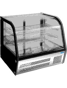 Saro Koelvitrine met 2 roosters | 115 Liter | +2 / +10 °C | 69,5x58x(H)67cm