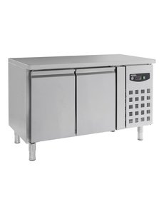 Combisteel Koelwerkbank met 2 deuren GN1/1 | 136x70xH85cm.