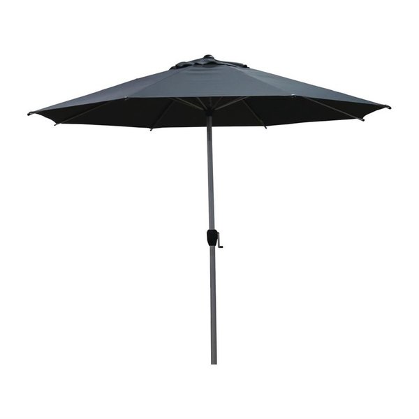 Sorara Sorara Lyon Parasol rond  Ø3 meter grijs | Mast Ø48mm