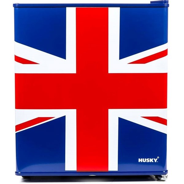 Husky Husky Unieke Mini Koelkast Union Flag | 43 Liter | 40 blikjes