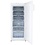 Exquisit Exquisit Horeca vrieskast wit staal | 196 Liter |  0 tot -18°C | 60x62xH145cm