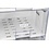Exquisit Exquisit Horeca vrieskast wit staal | 196 Liter |  0 tot -18°C | 60x62xH145cm