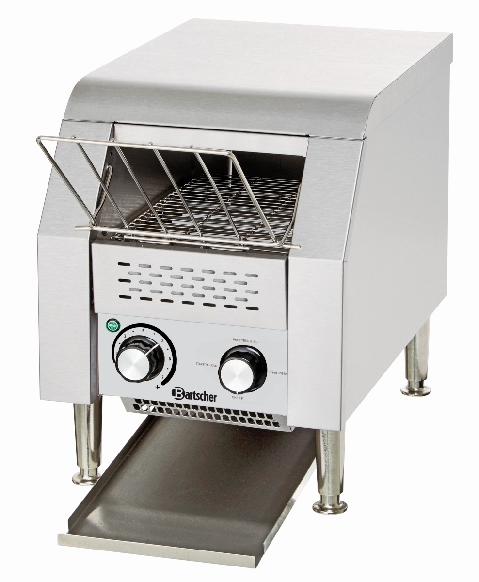 Bartscher Doorlooptoaster “Mini” 75 sneden per uur | 1.34kW | 285x420xH390 mm, foto 2 van 2