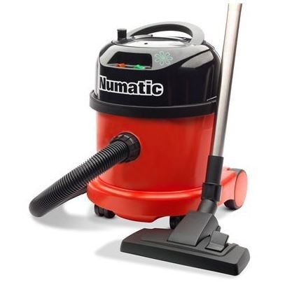 Numatic stofzuiger rood 15 L. | 72 dB / Snoer 12.5m. | 520W