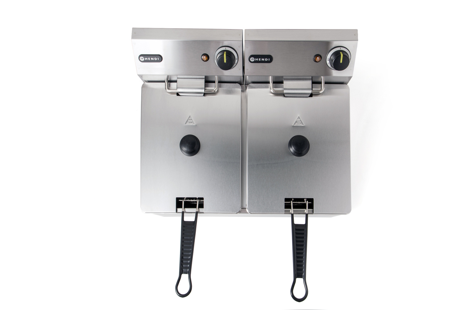 Hendi Friteuse Kitchen Line Professional | 2 x 6 Liter | 230V/2x 3300W, foto 3 van 3