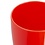 Olympia Kristallon Polycarbonaat beker met oor rood | 28,4cl | Per 12 stuks