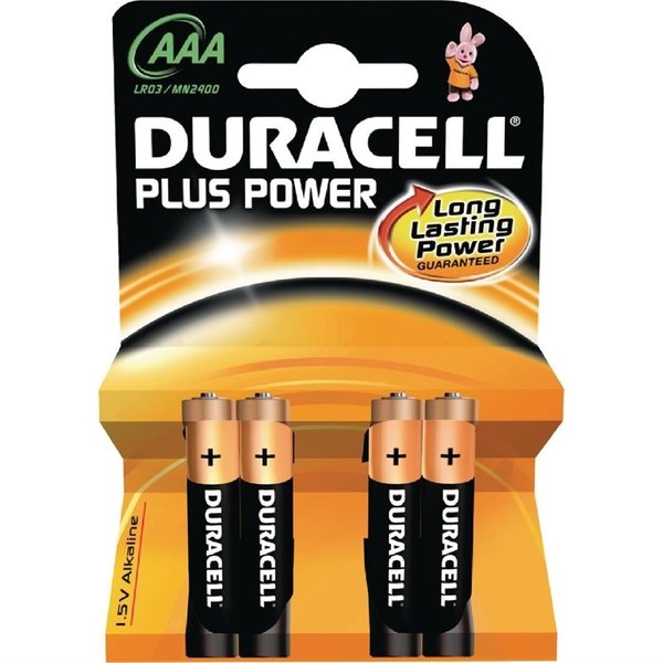 Duracell Duracell AAA batterijen | Lange levensduur | Per 4 stuks