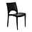 Sol outdoor/indoor stapelbare stoel anthraciet | 100% polypropyleen