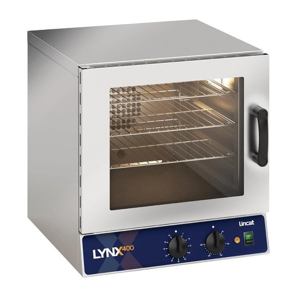 Lincat Heteluchtoven LYNX 400 | 4 x GN 2/3 | 2500W | 50 - 250°C | 55 minuten timer