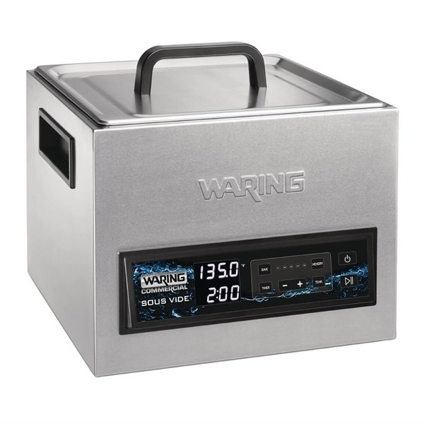 Waring Sous vide 16 liter | 35 °C tot 90 °C | 99 minuten-timer