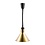 Buffalo Wamhoudlamp goudkleurig | Snoerlengte 28cm. tot 1.52 meter