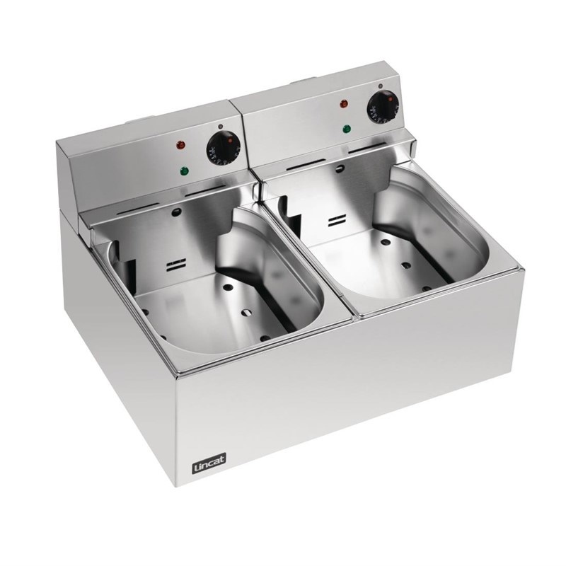 Lincat Lincat tafelmodel dubbele friteuse LDF2 2x4L, foto 2 van 6