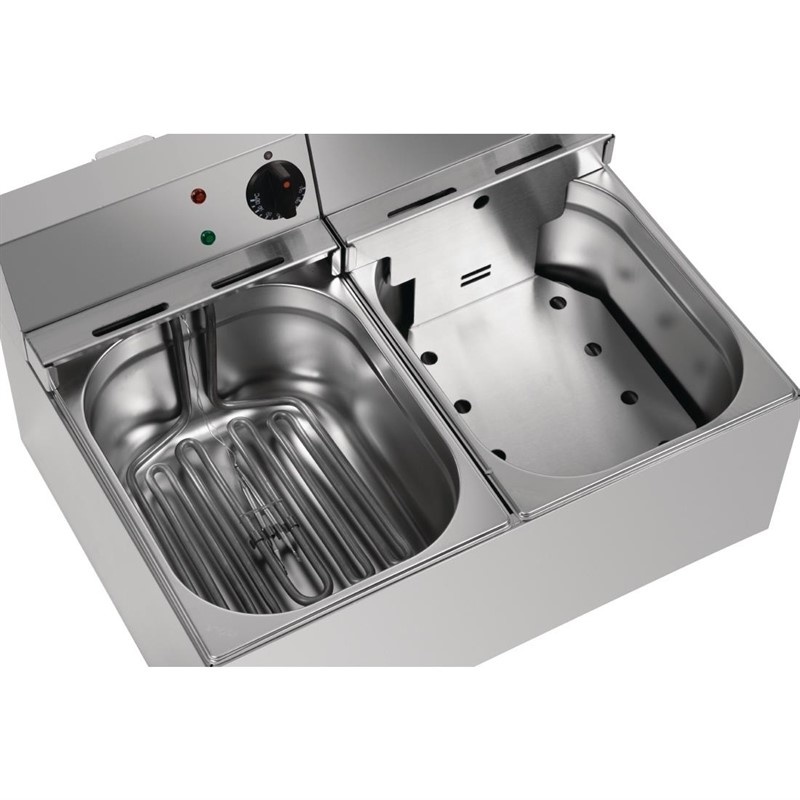 Lincat Lincat tafelmodel dubbele friteuse LDF2 2x4L, foto 3 van 6