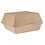 Colpac Colpac kraft hamburgerdoosjes composteerbaar groot 13,5cm (250 stuks)