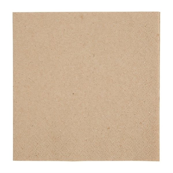 Fiesta Fiesta servetten 1/4 vouw gerecycled kraftpapier 240mm (4000 stuks)