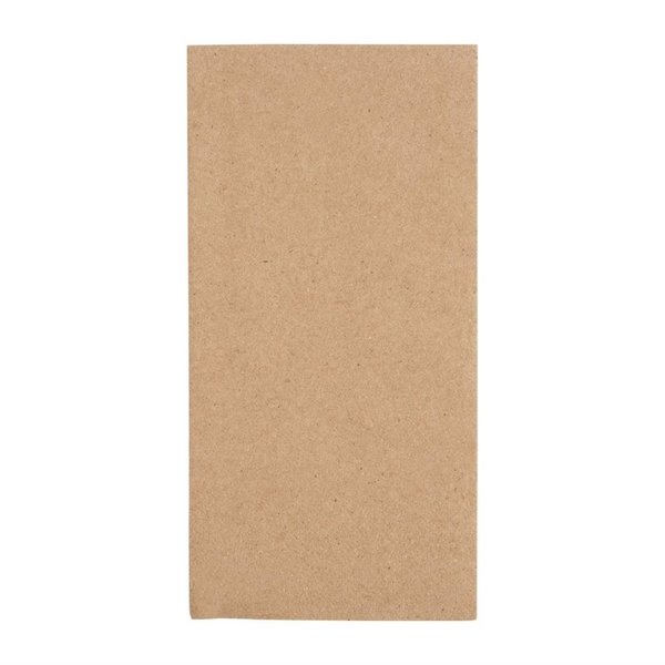 Fiesta Fiesta Dinerservetten 1/8 vouw gerecycled kraft 2-laags | 40x40cm. | 2000 stuks