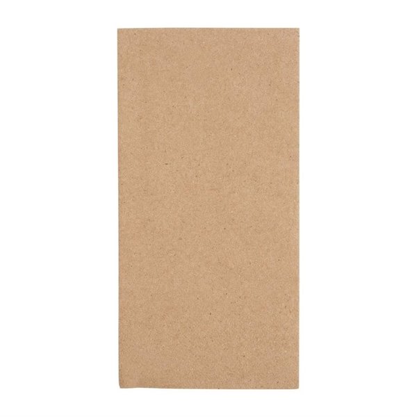 Fiesta Fiesta Dinerservetten 1/8 vouw gerecycled kraft 2-laags | 40x40cm. | 2000 stuks