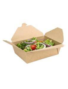 Fiesta Composteerbare kartonnen take away dozen | 19x14xH6.5cm. | 200 stuks