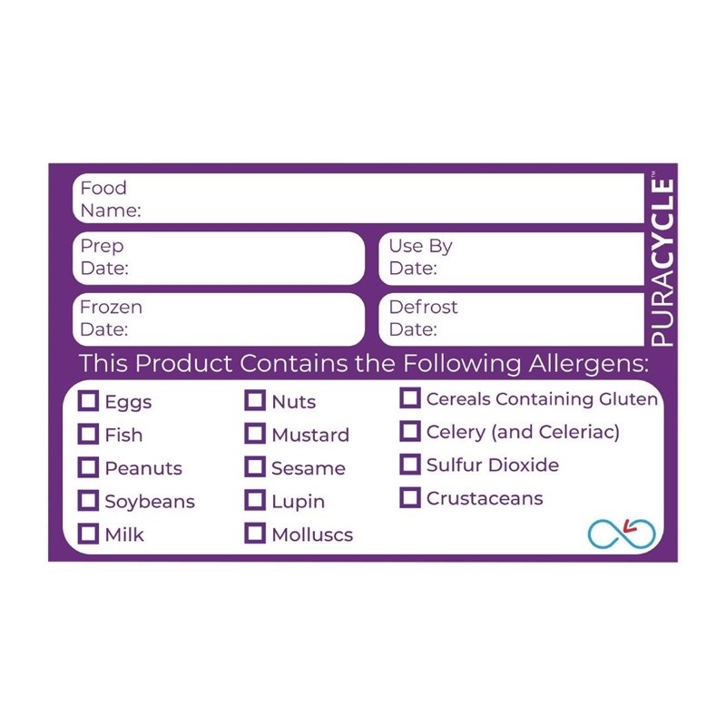 Puracycle PuraCycle herbruikbare allergeenlabels (20 stuks), foto 4 van 5
