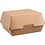 Colpac Colpac kraft hamburgerdoosjes composteerbaar groot 13,5cm (250 stuks)