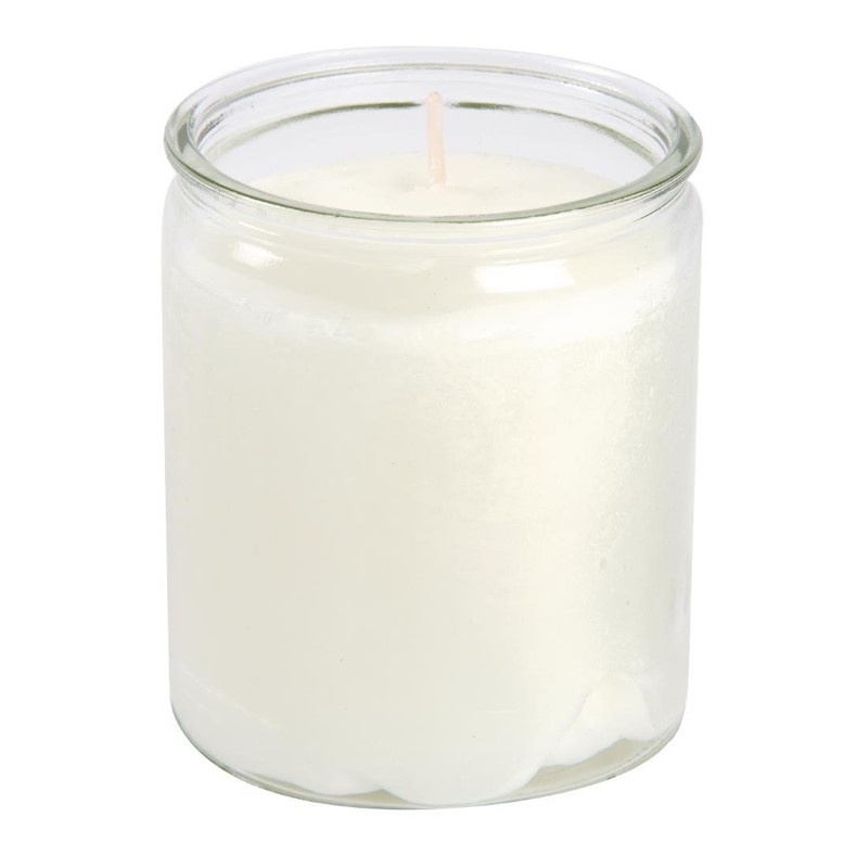Bolsius Starlight kaars in glas wit (8 stuks), foto 2 van 2