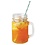 Olympia Mason jar drinkglazen met tekst 450ml (12 stuks)