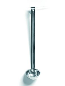 Hendi Opscheplepel 0.21 Liter | Kitchen Line RVS  | Ø100x420mm