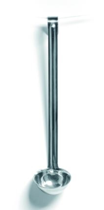 Hendi Opscheplepel 0.21 Liter | Kitchen Line RVS | Ø100x420mm