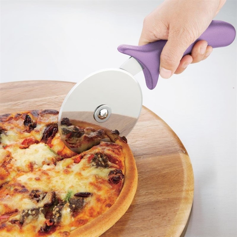 Hygiplas Pizzasnijder 102mm paars, foto 3 van 6