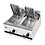 Lincat Friteuse 2x 9 liter tot 24kg frites/uur  | Silverlink 600 | 2x 3kW
