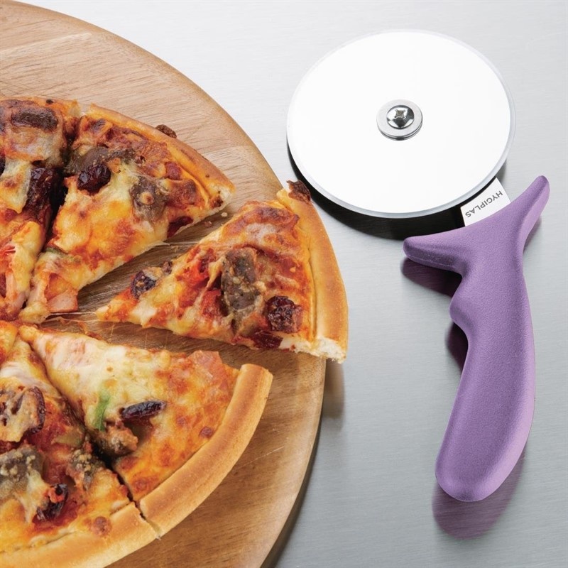 Hygiplas Pizzasnijder 102mm paars, foto 6 van 6