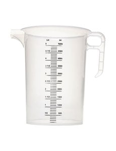 Pro-Measures Maatbeker polypropyleen 5 liter