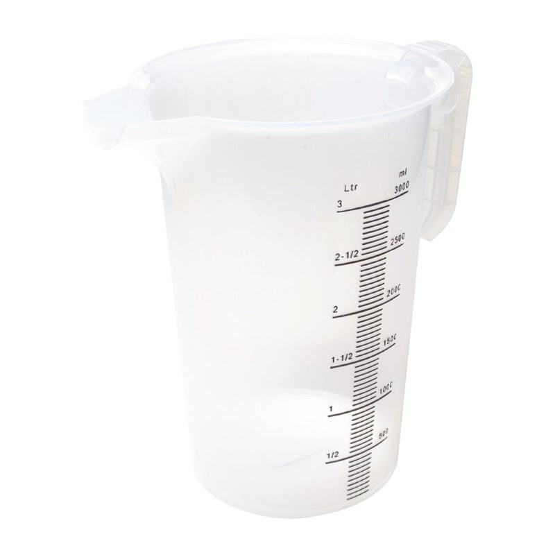 Pro-Measures Maatbeker polypropyleen 3 liter, foto 4 van 4