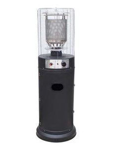  Terrasverwarmer lounge heater grijs  |  Propaan en butaangas | 11kW