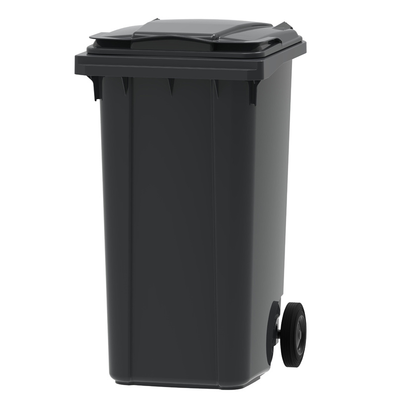Mini-container zwart 240 Liter | 583x737xH1078mm.