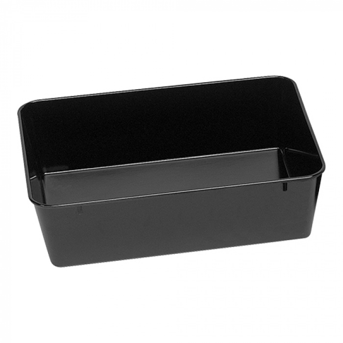 WACA Vleesbak melamine zwart | 29x16xH6 cm.
