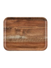 Houten Dienblad, 15cm/20cm/25cm Bruin Rechthoekig Servies Platter Vierkant Natuurlijke Houten Decoratie Fruit Thee Koffie Plaat Voor Restaurant Home Bar(20 x 20 cm