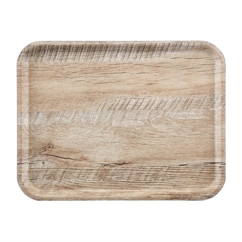 Cambro Cambro Madeira gelamineerd dienblad licht eiken | 43x33 cm.