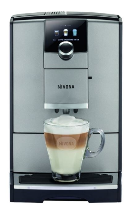 Nivona CafeRomatica 795 Espressomachine | Titanium / Chroom
