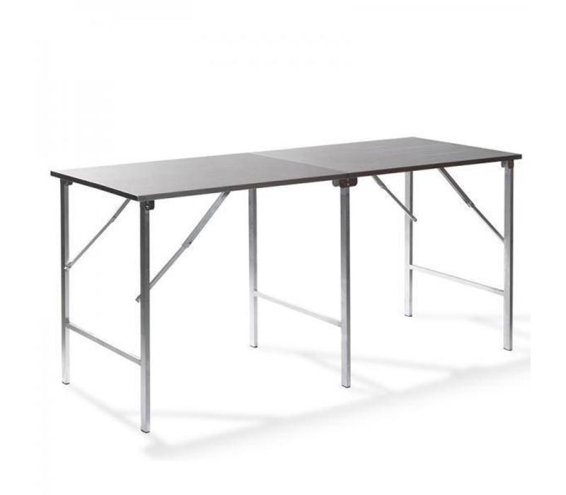 Veba Inklapbare RVS werktafels multitafels | 200x80xH90 cm.