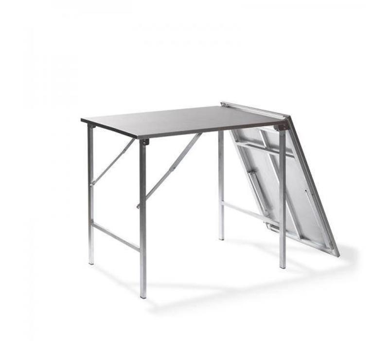 Veba Inklapbare RVS werktafels multitafels | 200x80xH90 cm., foto 2 van 3