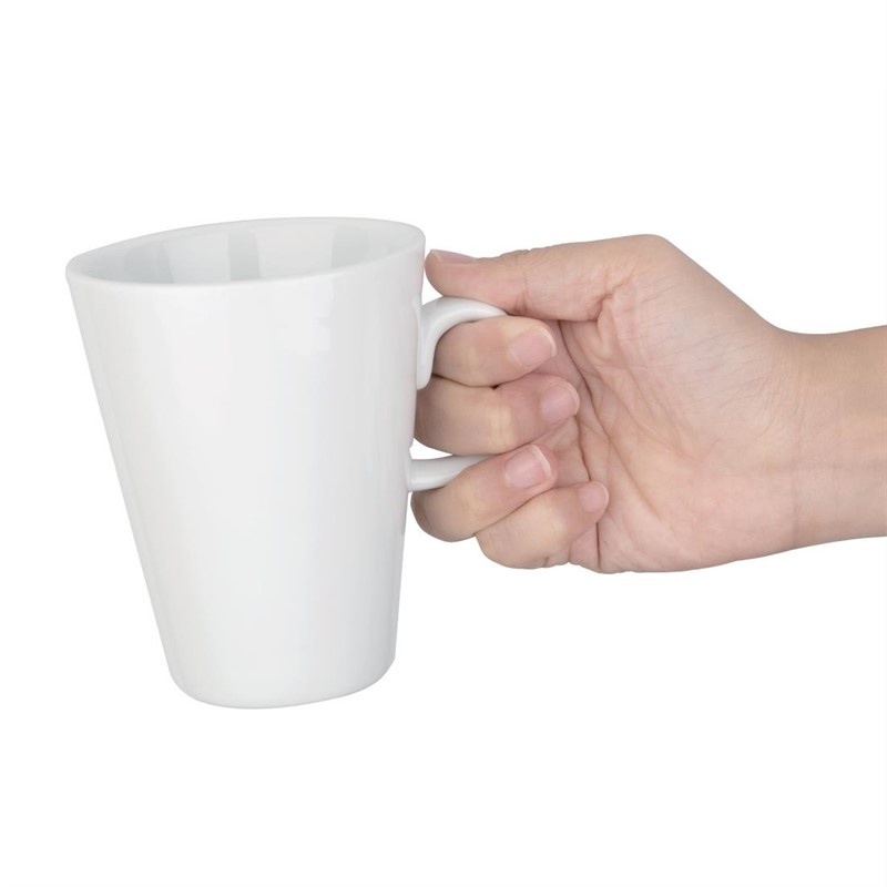 Olympia Olympia Whiteware melkbeker 35cl. | 12 stuks, foto 2 van 3