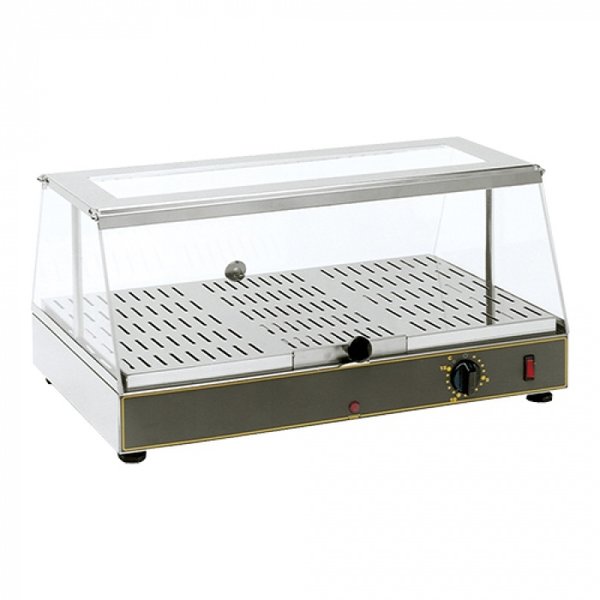 Roller Grill Roller Grill Warmhoudvitrine | 20° tot 90°C | 59x35x(H)28,5cm