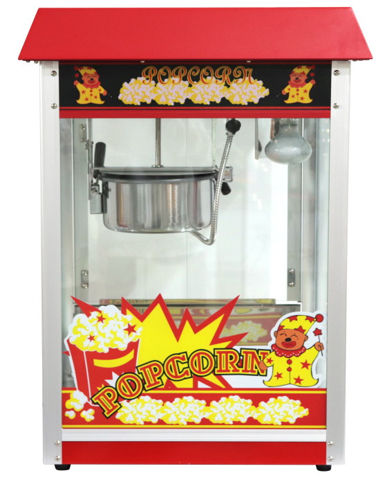 Hendi Hendi Popcorn machine rood | Batch in ± 2 min. | 1500Watt | 282748