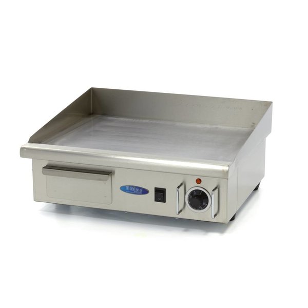 Maxima Bakplaat glad met grillplaat 555x365 mm | 3000W