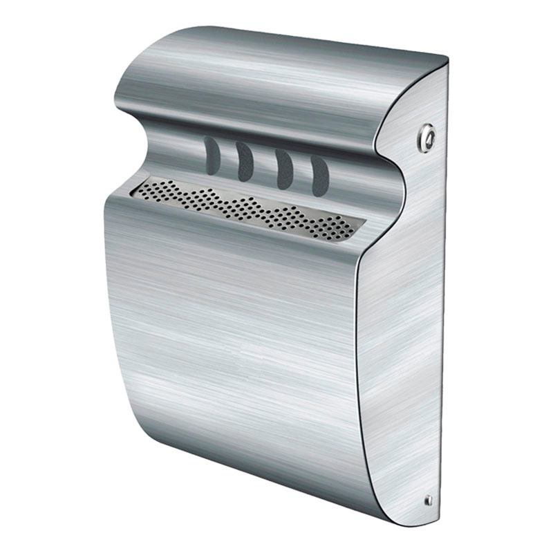 Wandasbak robuust RVS | 240x100xH320mm